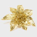 Imagen de Hoja Poinsettia Cal Gld 18Cm con 93% de descuento