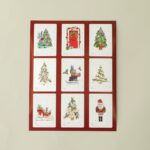 Imagen de Set stickers papeleria navidad con 85% de descuento