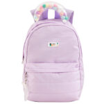 Imagen de Mochila Pompones Asa Lila CLASS&WORK con 63% de descuento