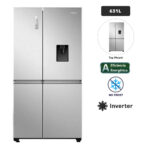 Imagen de Refrigeradora HISENSE 631L No Frost RS5P668NMCA Gris con 45% de descuento