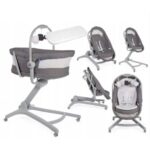 Imagen de Cuna de Bebe 4 en 1 Chicco Baby Hug Gris con 59% de descuento