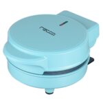 Imagen de Mini Wafflera Redonda 800 W Azul RCE-WAFFLE100A con 63% de descuento