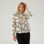 Imagen de Blusa Mujer Lazo Manga Larga Zafin con 73% de descuento