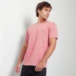 Imagen de Polo Aereal Cuello Redondo Basico Solido Rojo Hombre con 51% de descuento