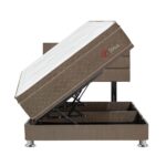 Imagen de Dormitorio Boxet Marrón Sirius Queen + 2 Almohadas + 1 Protector con 55% de descuento