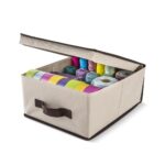 Imagen de Caja organizadora de tela Orange con 50% de descuento online en Promart | SuperCupon