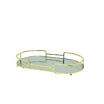 Imagen de Bandeja Vidrio Ovalada 32 x 18 x 4 cm con 60% de descuento online en Promart | SuperCupon