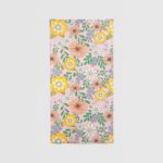 Imagen de Toalla De Playa Velour Flores 75Cm X 150Cm 450Gsm con 67% de descuento online en Promart | SuperCupon
