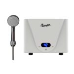 Imagen de Rapiducha Eléctrica Rotoplas Digital Max 5500W Gris con 50% de descuento online en Vea | SuperCupon