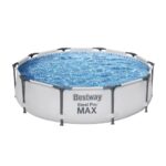 Imagen de Piscina Estructural Circular Bestway Steel Pro Max 4678L 305x305x76cm Gris con 51% de descuento