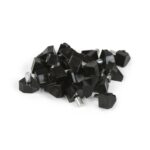 Imagen de Soporte Metal Plástico Negro x 25 unidades con 50% de descuento