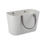 Imagen de Cesto Krea Plástico Bolso Gris 14L con 81% de descuento online en Wong | SuperCupon