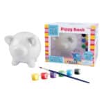 Imagen de Alcancia Cerdito Art Champion para Pintar con 61% de descuento online en Wong | SuperCupon