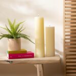 Imagen de Vela Ivory Color Crema 30x9cm con 61% de descuento oferta online | SuperCupon