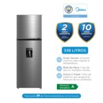Imagen de Refrigeradora Top Mount No Frost 338l Inox Mdrt489mtr46pew con 32% de descuento oferta online | SuperCupon