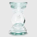 Imagen de Candelabro de Vidrio Transparente 19.5x12.5cm con 50% de descuento oferta online | SuperCupon