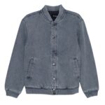 Imagen de Casaca Denim Manga Larga Bomber Niño con 50% de descuento oferta online | SuperCupon