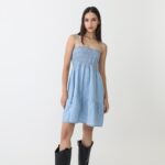 Imagen de Vestido Corto 100% Algodón Mujer con 50% de descuento oferta online | SuperCupon