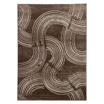 Imagen de Alfombra Luna Ondas Marrón 160x225cm con 51% de descuento oferta online | SuperCupon