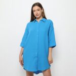 Imagen de Blusa Manga Larga 100% Algodón Mujer con 61% de descuento oferta online | SuperCupon