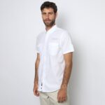 Imagen de Camisa Manga Corta 100% Algodón Hombre con 61% de descuento oferta online | SuperCupon
