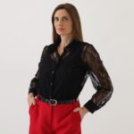 Imagen de Blusa Manga Larga Casual Mujer con 50% de descuento oferta online | SuperCupon