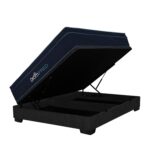 Imagen de Cama Boxet Fred 2 Plz Gris + 2 Almohadas Viscoelásticas + Protector con 51% de descuento oferta online | SuperCupon