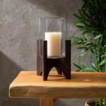 Imagen de Centro Decorativo Moda de Madera 18x18x31cm con 50% de descuento oferta online | SuperCupon