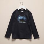 Imagen de Polo Manga Larga Algodón Estampada Niño con 50% de descuento oferta online | SuperCupon