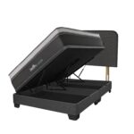 Imagen de Dormitorio Boxet Lugn Queen + 2 Almohadas + Protector con 51% de descuento oferta online | SuperCupon