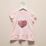 Imagen de Polo Algodón con Lentejuelas Niña Manga Corta con 50% de descuento oferta online | SuperCupon