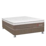 Imagen de Cama Boxet Platinium Queen + 2 Almohadas Viscoelásticas + Protector con 56% de descuento oferta online | SuperCupon