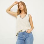 Imagen de Polo Sin Mangas Casual Mujer con 50% de descuento oferta online | SuperCupon