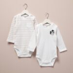 Imagen de Pack de 2 Bodys Algodón Manga Larga Bebé Niño con 50% de descuento oferta online | SuperCupon