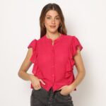 Imagen de Casaca Casual Algodón Mujer con 61% de descuento oferta online | SuperCupon