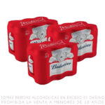 Imagen de Pack x3 Sixpack Cerveza Budweiser Lata 355ml con 32% de descuento oferta online | SuperCupon