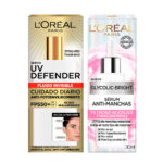 Imagen de Pack Loreal: Sérum Glycolic-Bright + UV Defender Fluido Invisible con 25% de descuento oferta online | SuperCupon