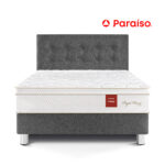 Imagen de Dormitorio Royal Prince 2 Plazas Gris con 53% de descuento oferta online | SuperCupon