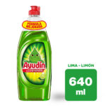 Imagen de Lavavajillas Líquido Ayudín Lima Limón 640ml con 31% de descuento oferta online | SuperCupon