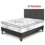Imagen de Dormitorio Europeo Pocket Advance 1.5 Plazas Cabecera Loft Charcl con 52% de descuento oferta online | SuperCupon