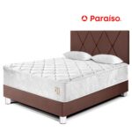 Imagen de Dormitorio Pocket Max 2 Plazas Chocolate con 52% de descuento oferta online | SuperCupon