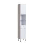 Imagen de Mueble auxiliar de baño Viena 2 Puertas 1 Cajón Blanco Orange con 54% de descuento oferta online | SuperCupon