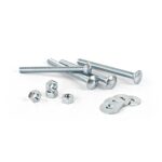 Imagen de Perno coche + Tuerca + Arandela 5/16x3 1/2" x 4 unidades con 83% de descuento oferta online | SuperCupon