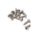 Imagen de Tornillo de cabeza Pan Acero Inoxidable 8mm x 1/2" - 10u con 75% de descuento oferta online | SuperCupon