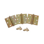 Imagen de Bisagra Capuchina Dorado Mate 3"x3" x 3 unidades con 67% de descuento oferta online | SuperCupon