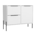 Imagen de Aparador White Collection 2 Cajones Blanco Tuhome con 55% de descuento online en Promart | SuperCupon