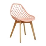Imagen de Silla diseño Turia Rosa Salmón Bonno con 56% de descuento online en Promart | SuperCupon
