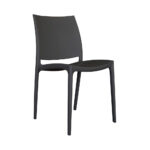 Imagen de Silla de Diseño Decorativo Kiro Polipropileno/Madera Negro Bonno con 55% de descuento online en Promart | SuperCupon