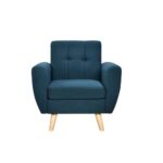 Imagen de Sofá Julieta 1 Cuerpo Azul con 51% de descuento oferta online | SuperCupon