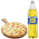 Imagen de Pack Pizza Hawaiana Familiar LA FLORENCIA + Gaseosa INCA KOLA Sin Azúcar Botella 1.5L con 18% de descuento oferta online | SuperCupon